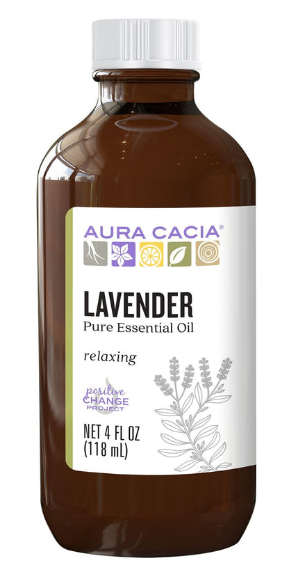 Aura Cacia Calming Lavender Essential Oil - 4 Fl Oz