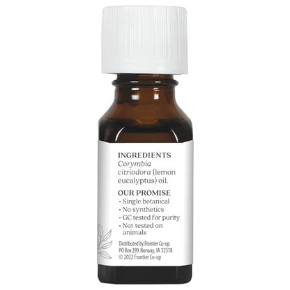Aura Cacia Pure Lemon Eucalyptus Essential Oil | 0.5 fl. oz. | Corymbia citriodora
