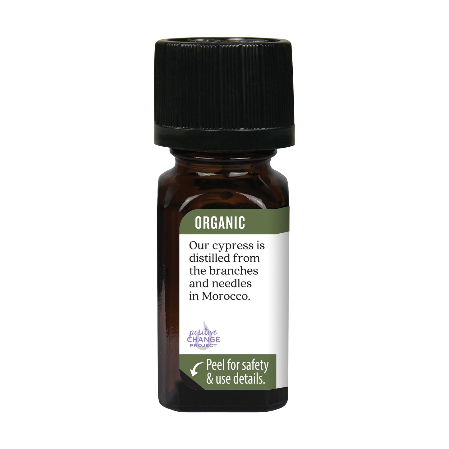 Aura Cacia Organic Cypress Essential Oil, GC/MS Tested for Purity, 7.4 ml