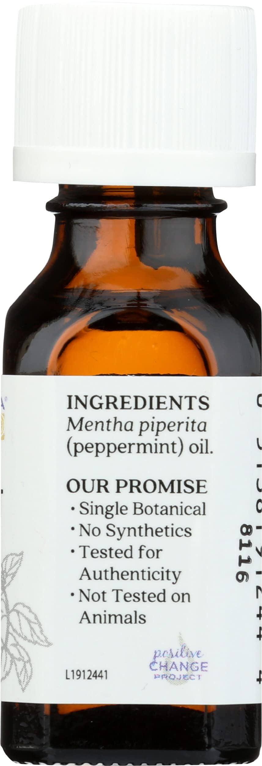 Aura Cacia Pure Sweet Peppermint Essential Oil | 0.5 fl oz | Mentha piperita
