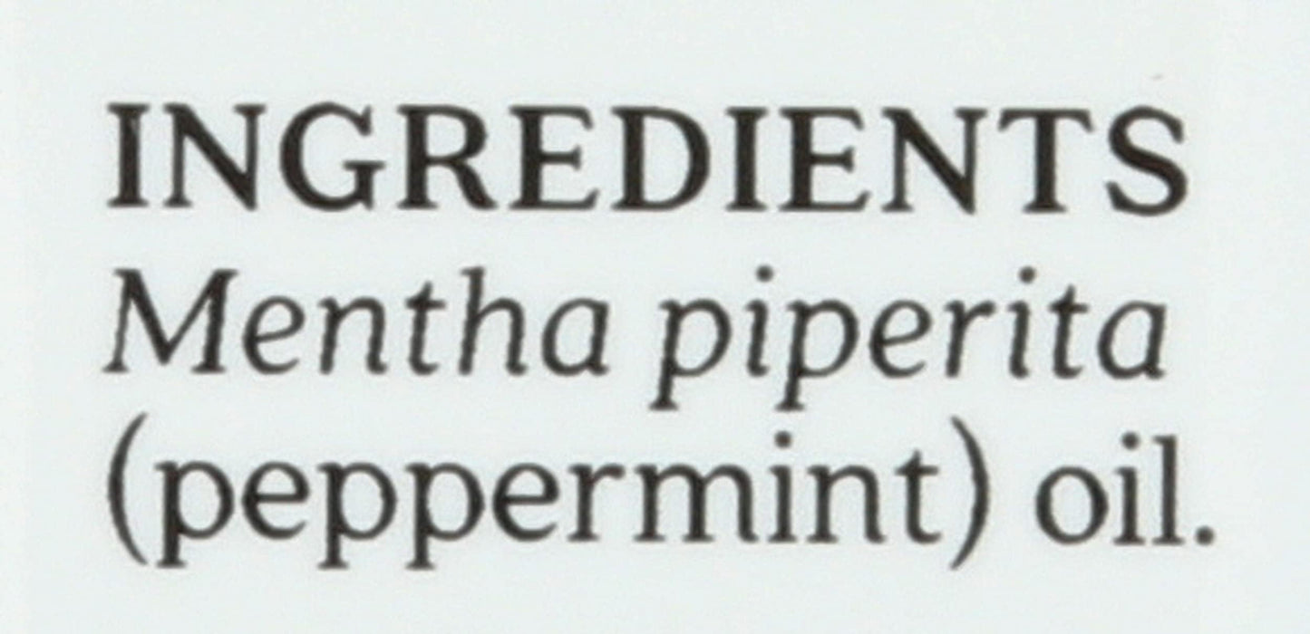 Aura Cacia Pure Sweet Peppermint Essential Oil | 0.5 fl oz | Mentha piperita