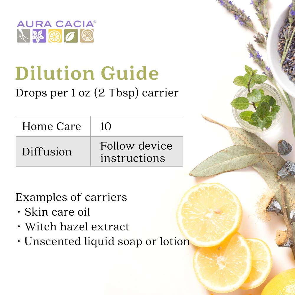 Aura Cacia Red Thyme Essential Oil – GC/MS Tested for Purity – 15ml (0.5 fl oz)