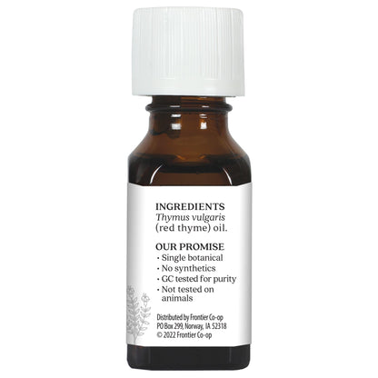 Aura Cacia Red Thyme Essential Oil – GC/MS Tested for Purity – 15ml (0.5 fl oz)