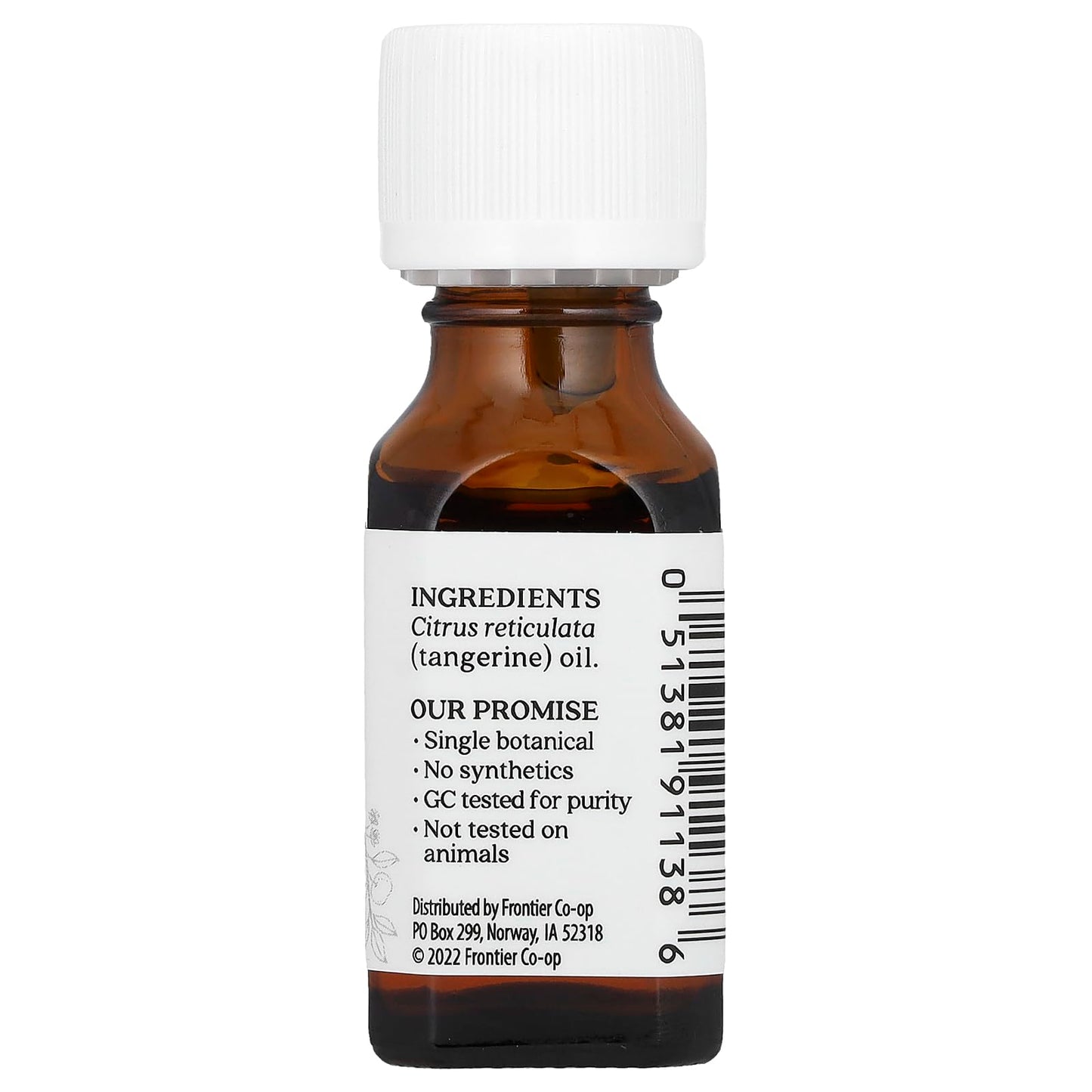 Aura Cacia Tangerine Essential Oil 0.5 fl oz | Pure & Ethically Made
