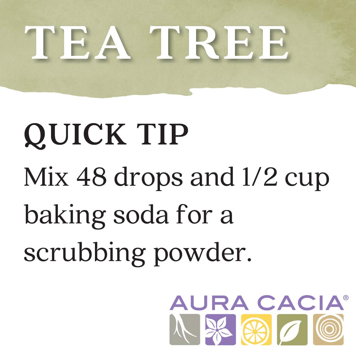 Aura Cacia Tea Tree Essential Oil – 100% Pure Therapeutic Grade, 15 ml
