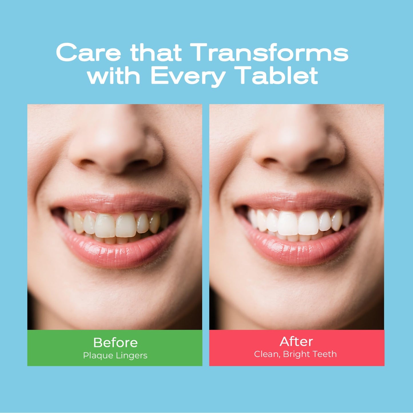 Auranexa Happy Cleaner Toothpaste Tablets – Mixed Pack (Watermelon Mint & Mint Lime) Fluoride-Free Nano Hydroxyapatite