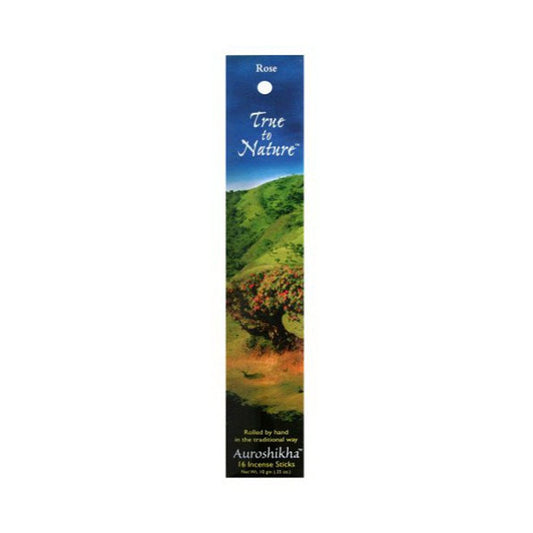 Auroshikha Surya Rose Incense Sticks 10g – Rose Absolute Blend