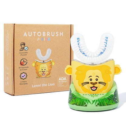 Autobrush Kids Electric Toothbrush – ADA U-Shaped, Clinically Proven 5.1x Cleaner
