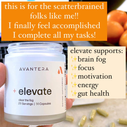 Avantera Elevate Premium Nootropic — Focus, Memory & Energy (56 Count)