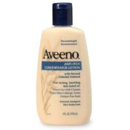 Aveeno Anti-Itch Concentrated Lotion with Calamine — 4 oz x 3
