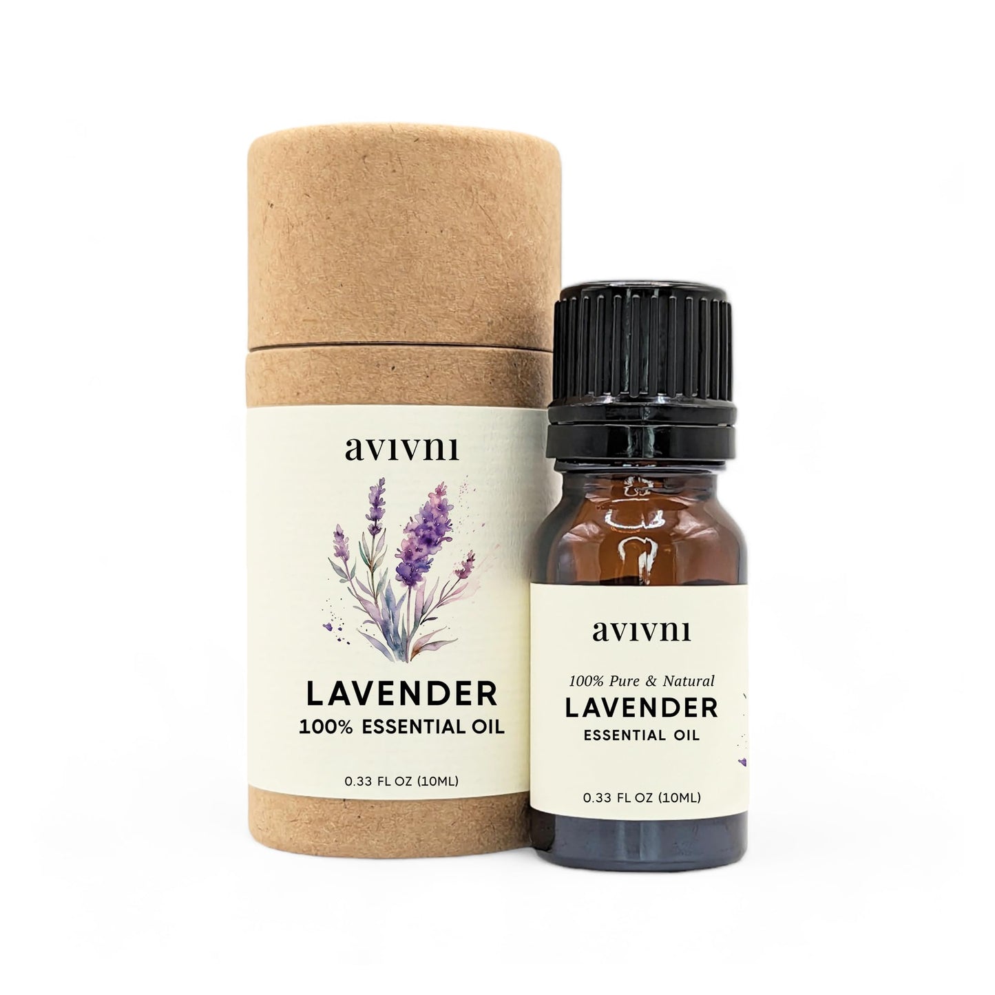 Avivni French Lavender Essential Oil – 100% Pure & Natural (0.33oz / 10ml)