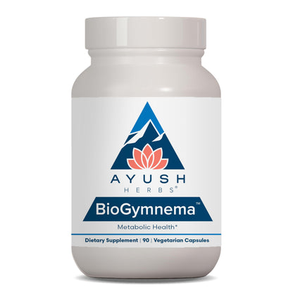 Ayush Herbs BioGymnema – Metabolic Health Supplement with Berberine, Gymnema & Bitter Melon | 90 Veg Capsules