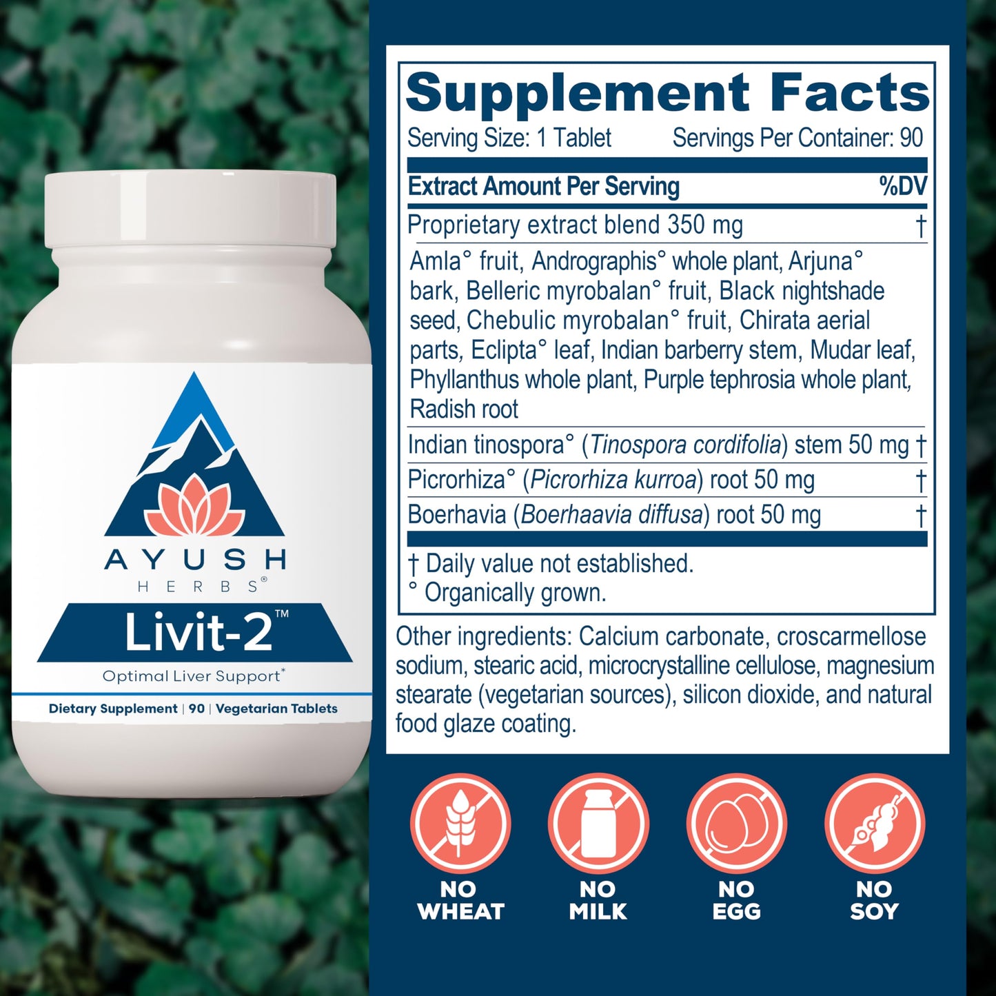 Ayush Herbs Livit-2 Liver Care & Detox For Women & Men
