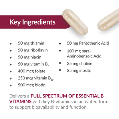 Bariatric Advantage B-50 Complex with Active B12 – 180 Count