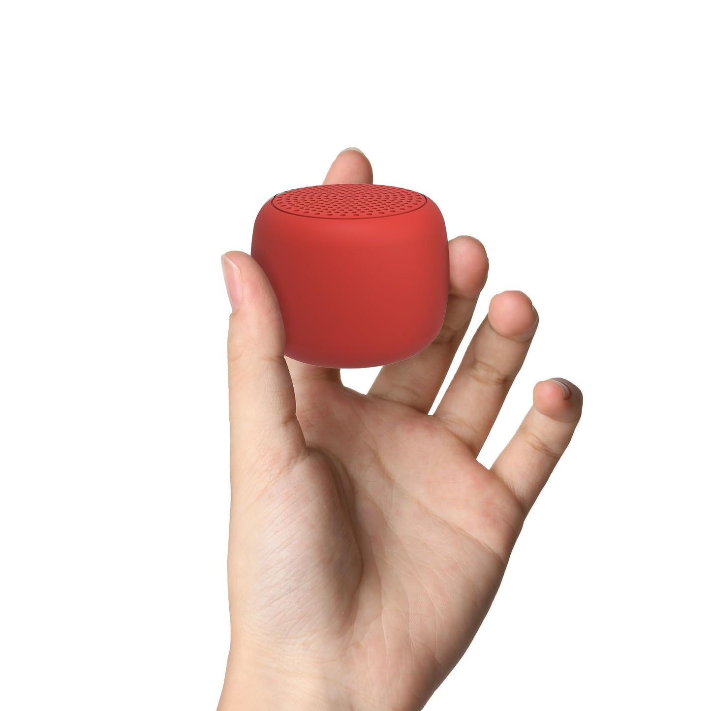 BABELIO Pocket White Noise Mini – 15 Non-Looping Sounds, Red