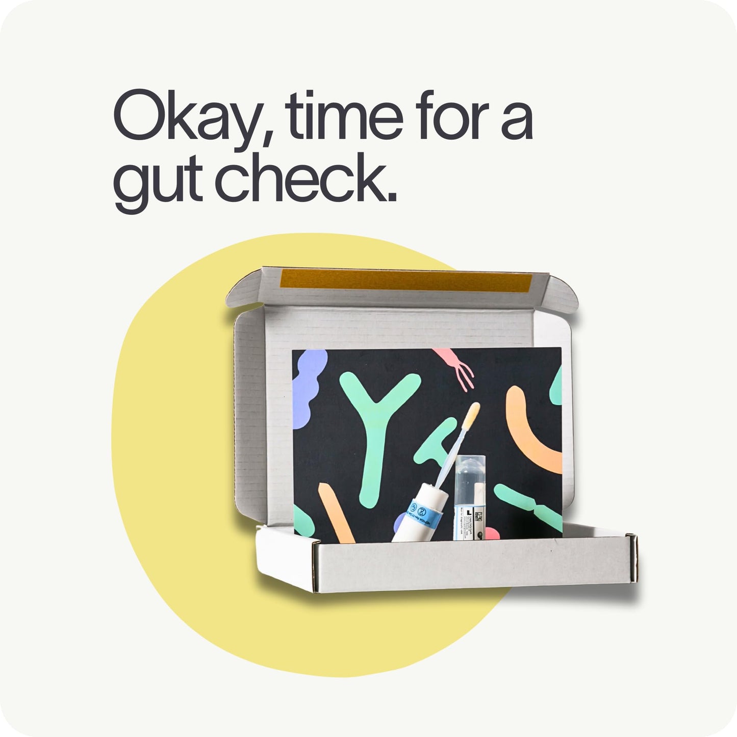 Tiny Health Baby Gut Health Test Kit for Babies & Toddlers | At-Home, Mess-Free
