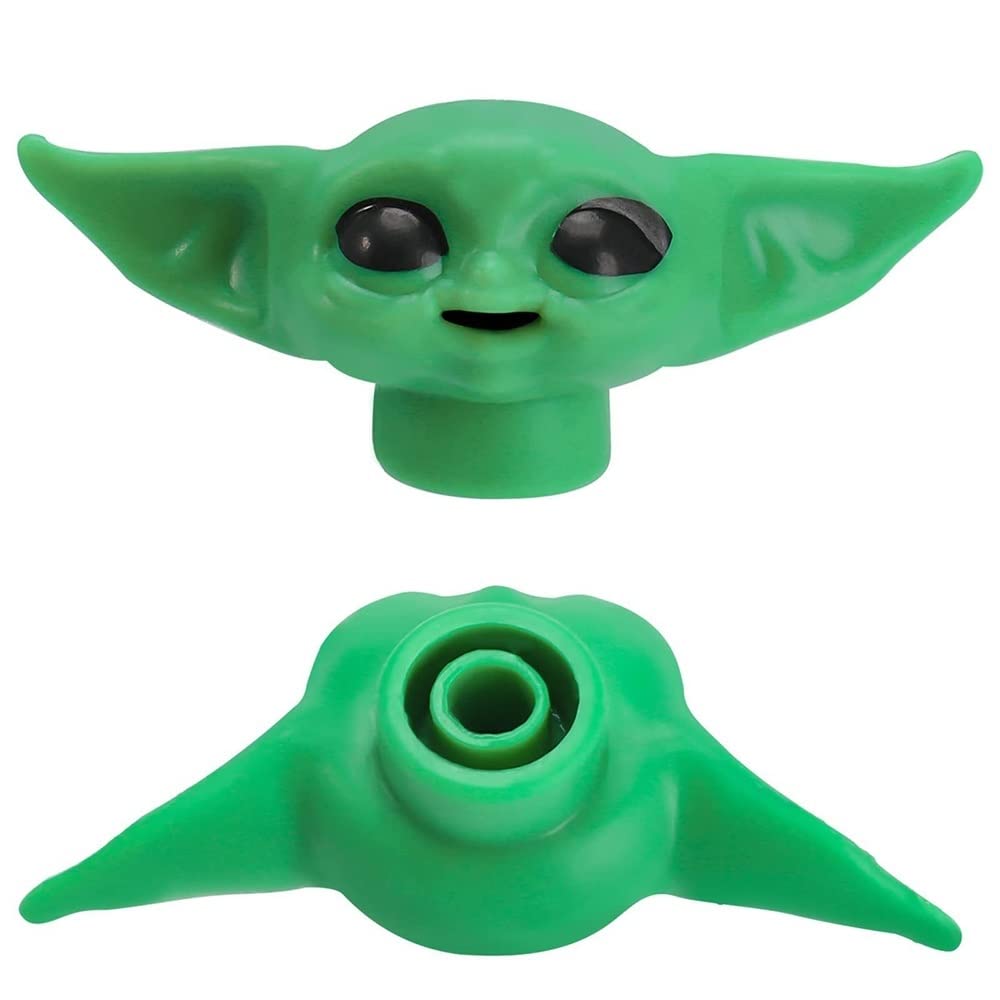 Baby Yoda Toothpaste Cap – Yoda Topper & Dispenser for Kids & Adults | Fun Bath Decor