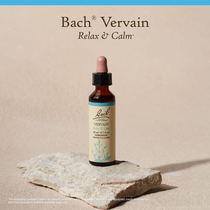 Bach Original Flower Remedies Vervain - Relax & Calm | 20mL Dropper