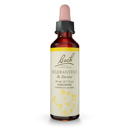 Bach Scleranthus Be Decisive – Original Flower Remedy – 20mL Dropper