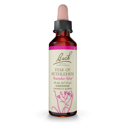 Star of Bethlehem Bach Flower Remedy 20mL – Emotional Balance (Vegan, Gluten Free)