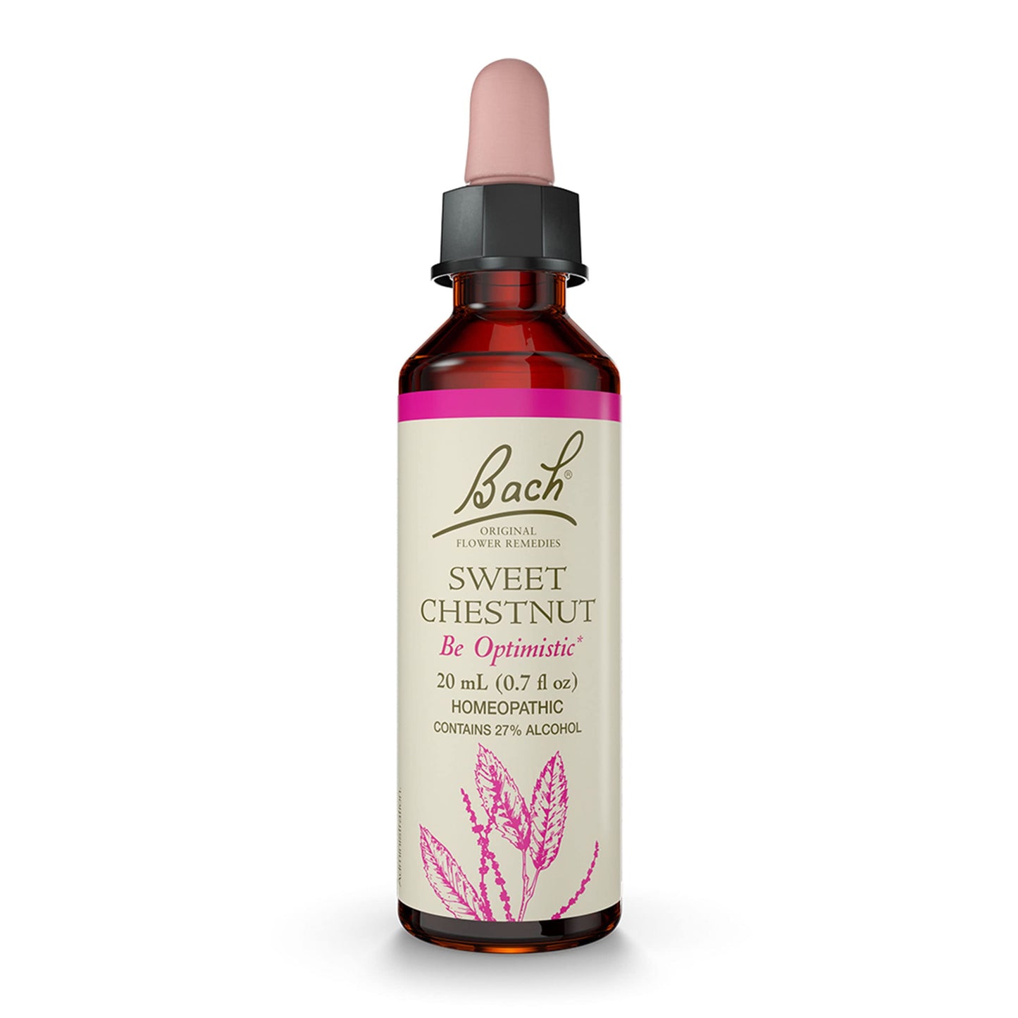 Bach Sweet Chestnut Flower Remedy – Be Optimistic (20mL) – Vegan & Gluten Free
