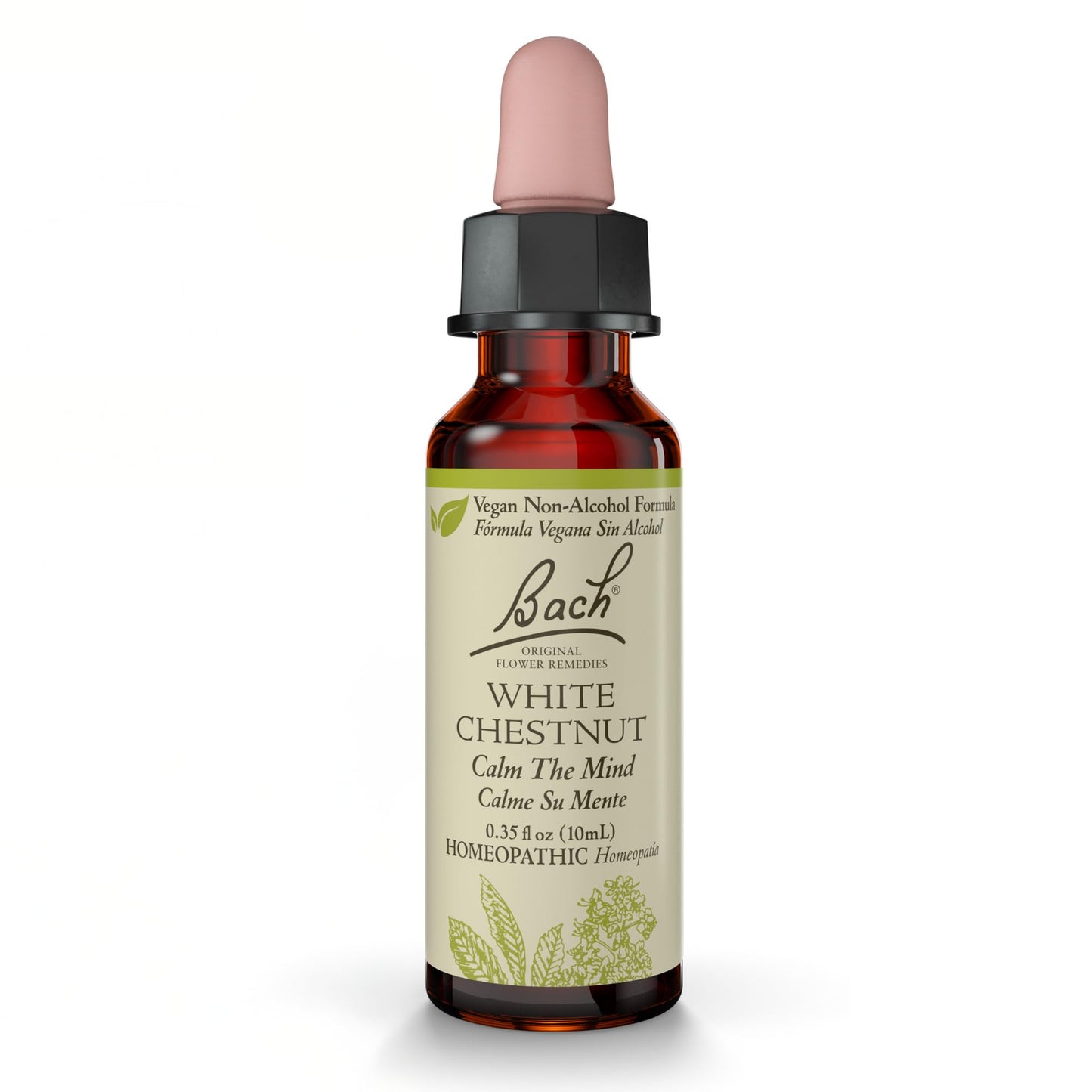 Bach White Chestnut (Non-Alcohol) – Calm The Mind | 10mL Dropper