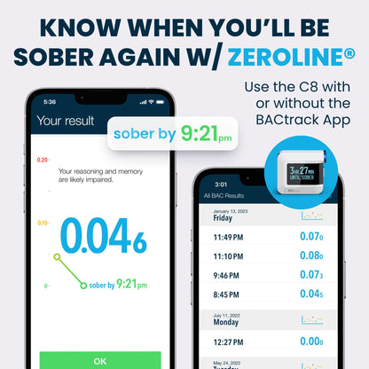 BACtrack C8 Breathalyzer – Pro-Grade Accuracy & Wireless Connectivity