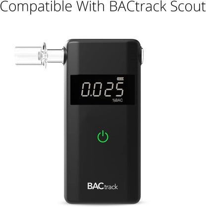 BACtrack Mouthpieces (500 Count) – Compatible with S80, Trace, Element, Scout & S75