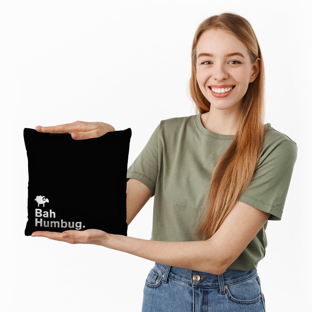 Bah Humbug - Cushion - Two Sizes