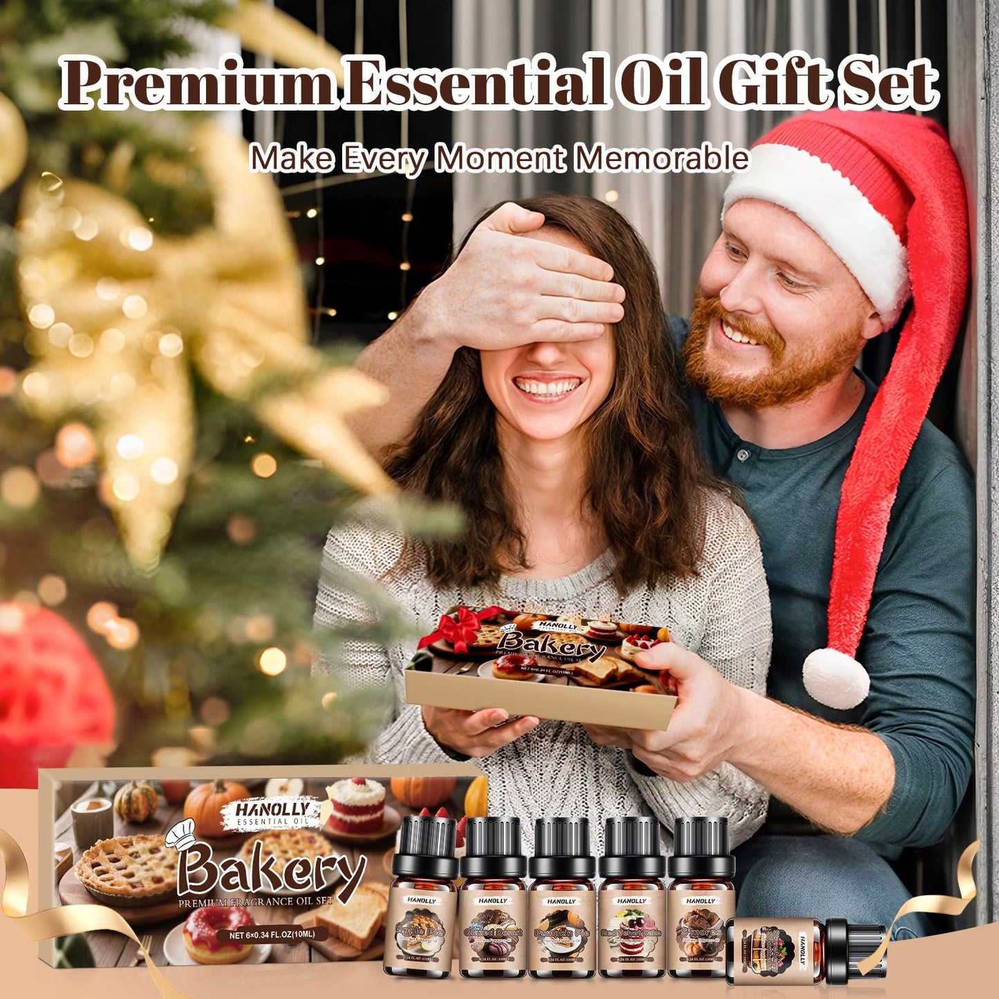 Bakery Essential Oils Set – Premium Fragrance Oils for Diffusers, Candles & Soap