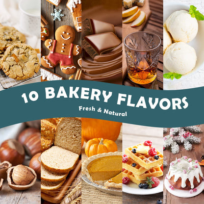 Bakery Fragrance Oils – Holamay 10x5ml for Soap, Candle Making & Diffusers
