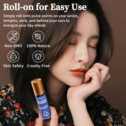 2-Pack Balance & Harmony Essential Oil Roll-On – 100% Natural Stress Relief | VUTOLLOSA