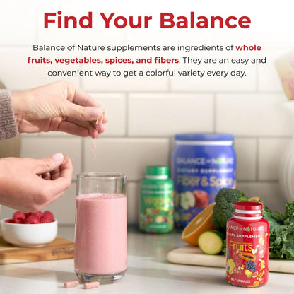Balance of Nature Whole Fruits Supplement with Superfood Fruits