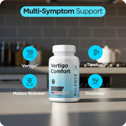 Balancebreens Vertigo Relief 1750mg – Motion Sickness & Inner Ear Balance
