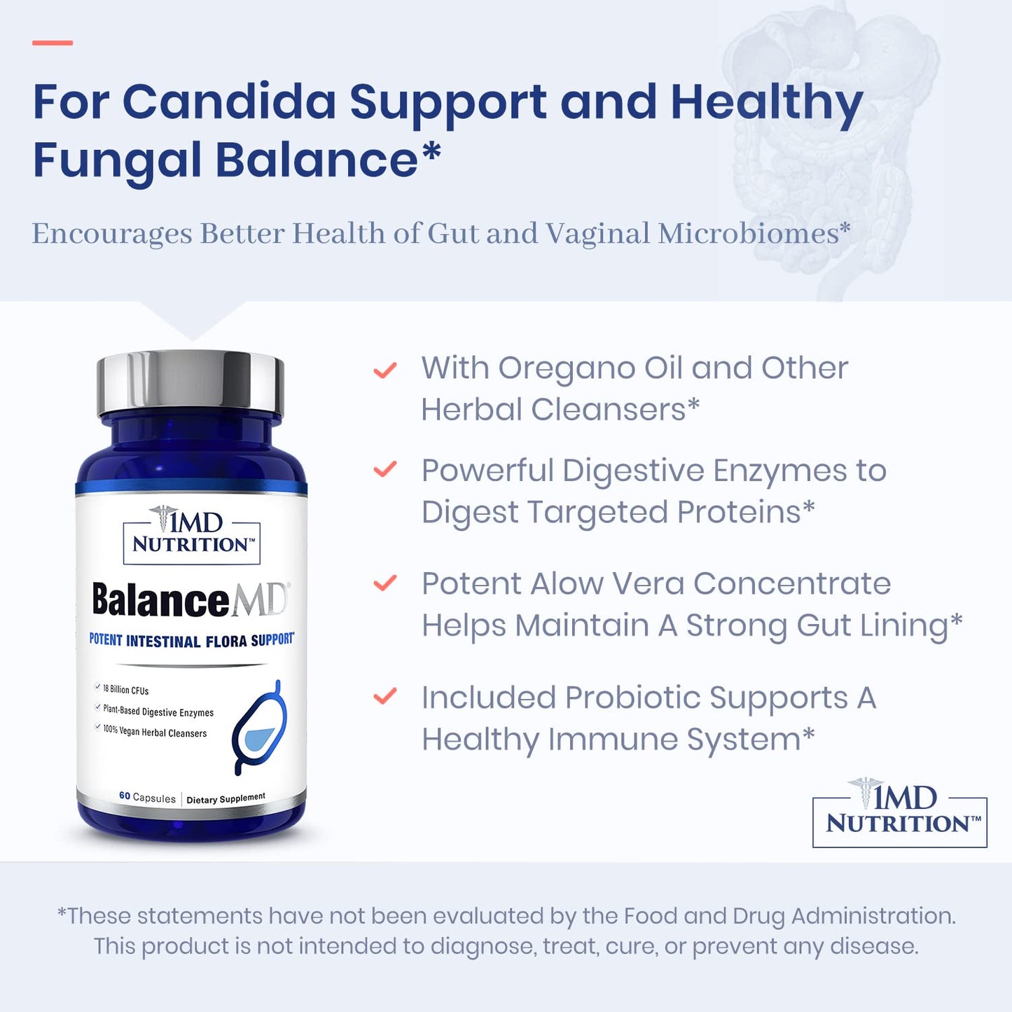 1MD BalanceMD Vaginal Probiotics – Oregano & Lactobacillus