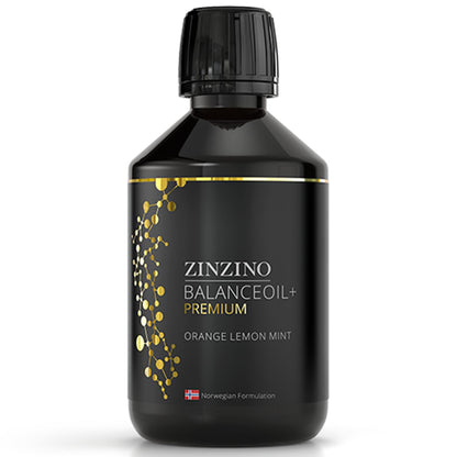 Zinzino BalanceOil+ Premium – Omega-3 Fish Oil with Extra Virgin Olive Oil (300ml)