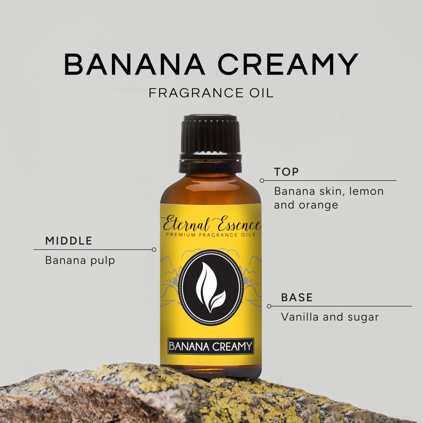 Banana Creamy Premium Fragrance Oil 30ml | Eternal Essence Oils
