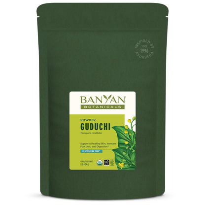 Banyan Botanicals Guduchi Powder – Organic Immune Support & Digestive Health, 1 lb | Non-GMO, Sustainably Sourced, Vegan
