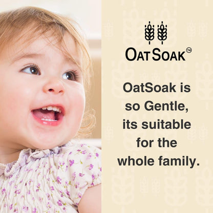 Bare Boutique OatSoak Colloidal Oatmeal Bath Additive – Fragrance Free, 100% Scottish Oats