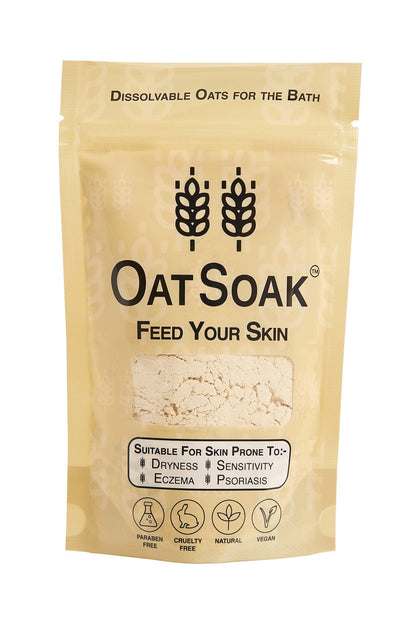 Bare Boutique OatSoak Colloidal Oatmeal Bath Additive – Fragrance Free, 100% Scottish Oats