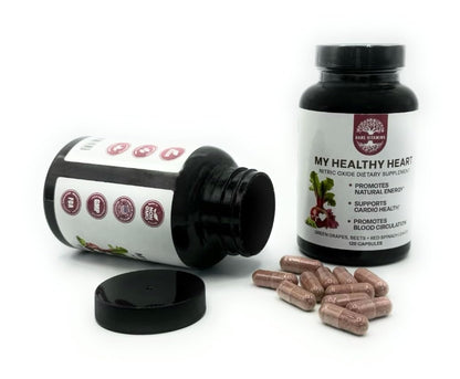 BARE VITAMINS My Healthy Heart - 120 Count (Pack of 1)