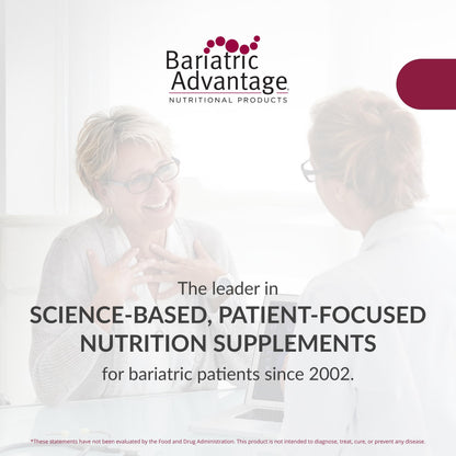 Bariatric Advantage Iron Chewy Bite Chocolate Raspberry Truffle (30 mg Iron, 60 mg Vitamin C) 30 Count (Pack of 2)