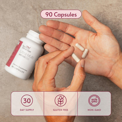 Bariatric Advantage Ultra Multivitamin with Iron - 90 Count | Post-Op Bariatric Vitamin