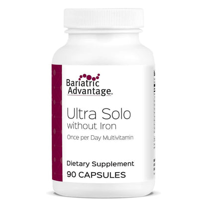 Bariatric Advantage Ultra Solo Without Iron – Once-Per-Day Bariatric Multivitamin (Gluten-Free) – 90 Count