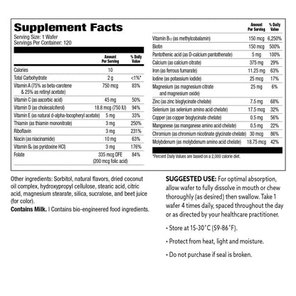 Bariatric Choice All-in-One Chewable Multivitamin with Iron & Calcium Citrate – Very Berry (120ct)