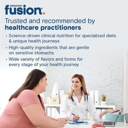 Bariatric Fusion GLP-1 Gut Health Booster - High Fiber Prebiotic Powder for Women & Men | 20 Servings