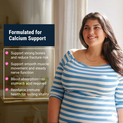 BariatricPal Easy Swallow Calcium Citrate 600mg + D3 | 30-Day Supply