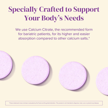 Barimelts Calcium Citrate + D3 & Magnesium — 120 Smooth-Dissolving Tablets