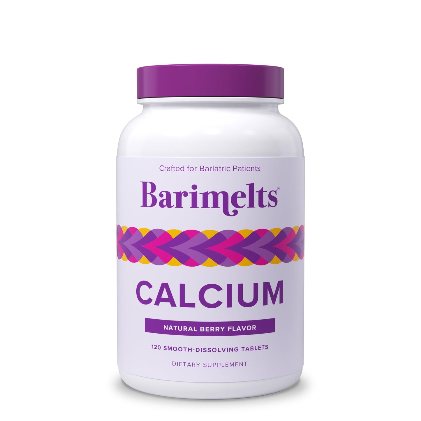 Barimelts Calcium Citrate + D3 & Magnesium — 120 Smooth-Dissolving Tablets