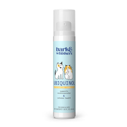 Bark & Whiskers Ubiquinol Liquid Pump for Dogs & Cats, 1.45 Fl Oz (43 mL) – Vet Formulated, Non-GMO, Dr. Mercola
